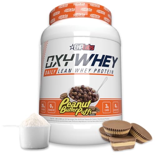 EHPlabs OxyWhey Whey Protein Isolate Powder 25g of Whey Isolate