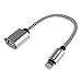 USB Camera Adapter, RVOKOMS Male to Female OTG Extension Cable, iOS to USB-A Female Connector Compatible iOS Devices with MIDI Keyboard Electric Piano Drum Mixer Microphone Audio Interface Camera 6in