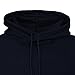 Jinshida Men's Square Pattern Quilted Hoodie Sweatshirt Navy L