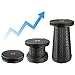 GOSTAR Portable Folding Stools, Outdoor Retractable Stool Chairs Collapsible Stools for Fishing BBQ Travel Hikingthumb 1