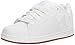 DC Men's Court Graffik XE Skateboarding Shoe, White/White/Gum, 9 D US