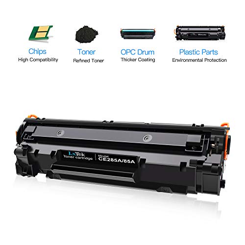 LxTek-Compatible-Reemplazo-para-HP-CE285A-85A-Cartuchos-de-toner-para-HP-Laserjet-Pro-P1102W-P1102-M1132-M1217NFW-P1100-M1132MFP-M1136-M1210-M1212-M1212NF-2-Negro