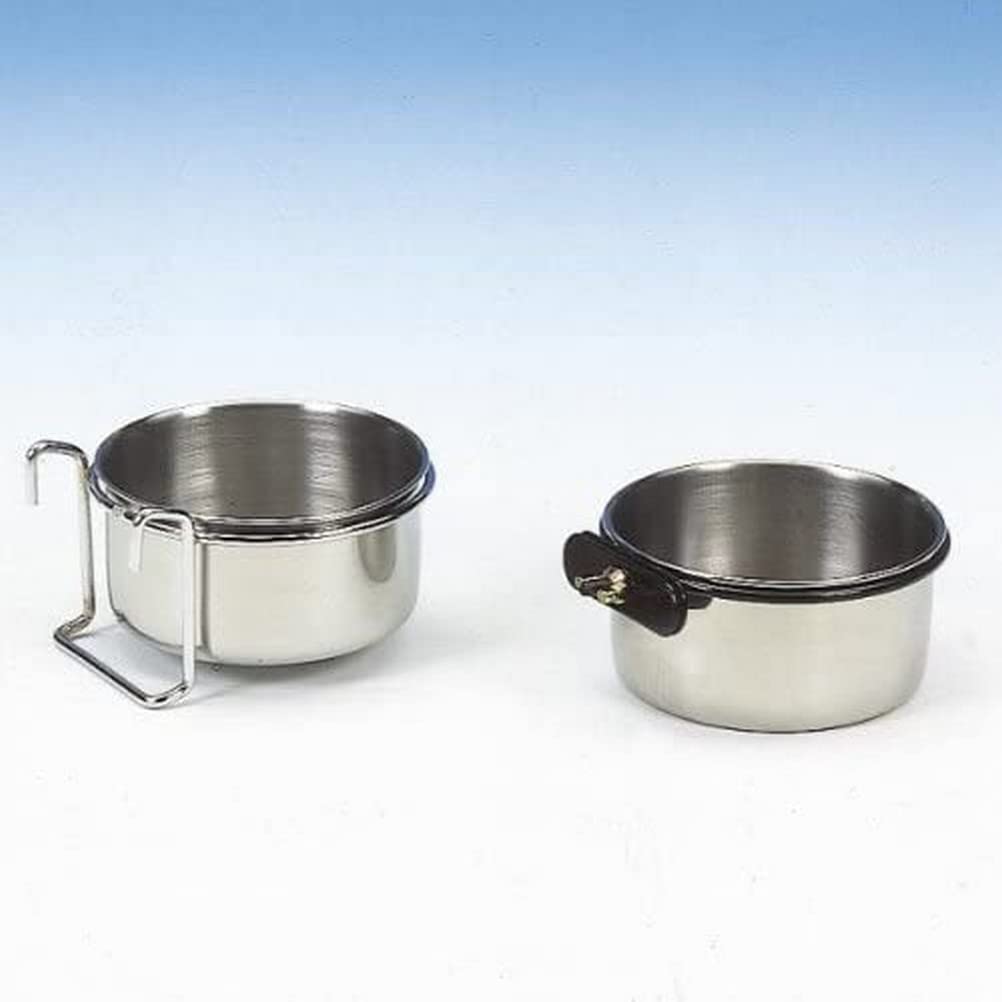 Nobby Stainless Steel Bowl with Srew Fixation, 900 ml, 15 cm