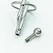M-Egal Double Function Stainless Steel Urethral Sound Probe Penis Plug with 2 Rings