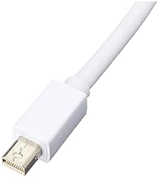 Amazon Basics Mini DisplayPort to HDMI Adapter, White