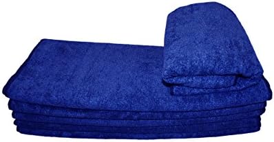 FREE SHIPPING 16" x 27" Royal Blue Premium Microfiber Hand Towel 3 Dozen(36 pc)