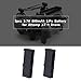 WINGLESCOUNT XT-1 RC Foldable Quadcopter Drone Battery, 3.7V 800mAh Rechargeable 2.4G 4 Channel 6-Axis RC FPV Aircraft Drone Batteries (2 Pack)
