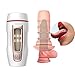 SexyIcon Classical 7-Speed 7-Frequency Automatical Electric Male-Sucker USB Rechargeable Strong Sucktion Cup-White