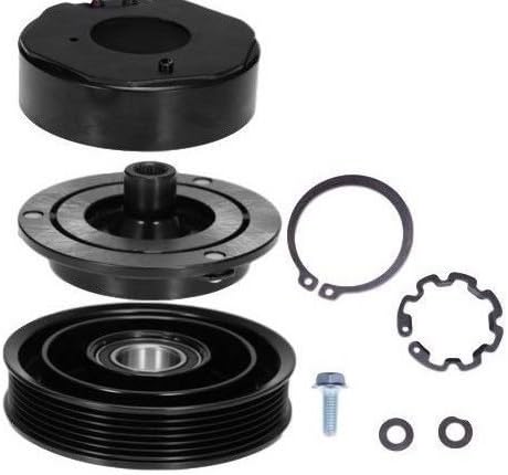 2007 Jeep Liberty 3.7L HS18 AC A/C Compressor Clutch Kit (PULLEY, BEARING, COIL, PLATE)