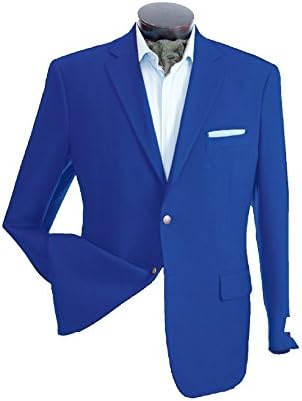 Mens Blazer Two Buttons (Royal) (52L)