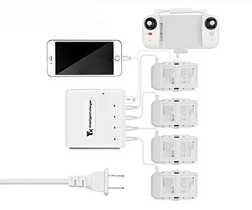 Linghuang-Akku-Ladegeraet-fuer-Xiaomi-FiMI-X8-SE-Drohne-Fernbedienung-Akku-6-in-1-Multi-Adapter-fuer-Smartphone-Zubehoer