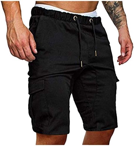 mens elastic waist cargo shorts australia