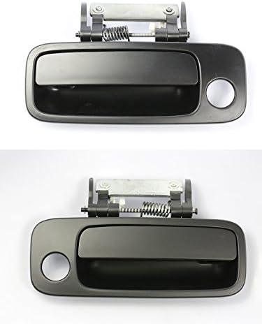 Performance PFM-235280 Prime Black Front Pair Set Exterior Outside Door Handle for Toyota Avalon