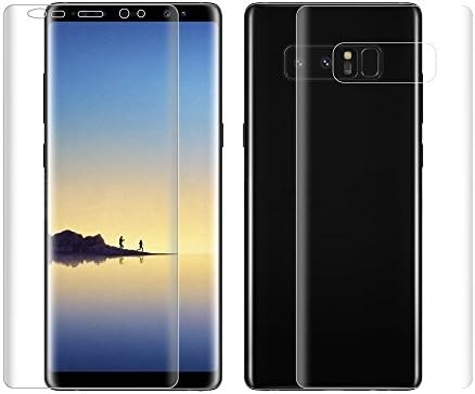 Samsung Galaxy Note 8 Screen Protector, Edge-to-Edge Front &amp; Back TPU Film, Military Grade Technology [Case Friendly] Super Slim Anti-Scratch Waterproof 3D Silicon Screen Protector for Samsung Note 8