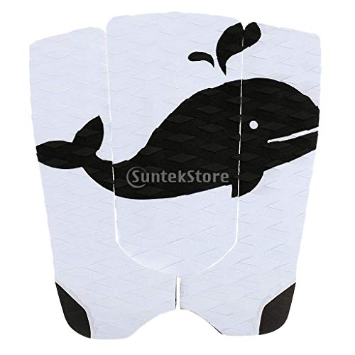 3 Piece Surfing Surfboard Traction Tail Pads Surfing Surf Deck Grips Accessories