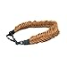 DIGUAN Wide Fishtail 2 Strands Synthetic Hair Braided Headband Classic Chunky Plaited Braids Elastic Stretch Hairpiece Women Girl Beauty accessory,59g Bohemian (Strawberry Blonde)