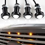 Boigoo 12v Universal Front Grille Marker Light Kit