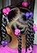 Tara Girls Twinbead Bubble Ponytail Holders - 12 Pcs.