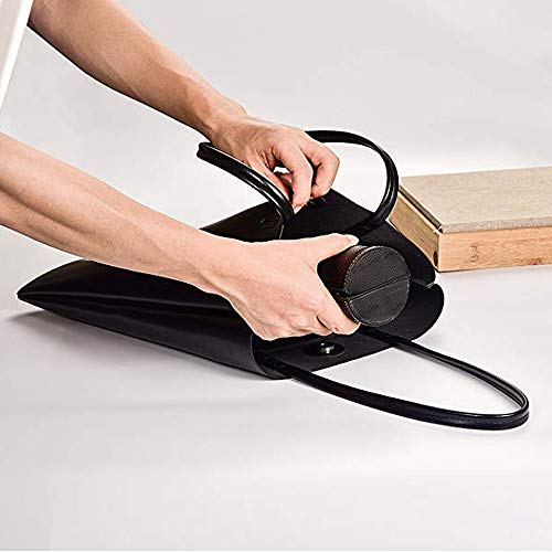 Shoe Shine Kit, KOKOBI Shoe Polish Cleaning Kit-Includes Black/White Shoe Cream (Leather Conditioner), Suede Brush, Shoehorn, Shoe Polish Cloth, Shoe Shine Sponge, and PU Leather Case