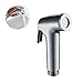 ROVATE Handheld Bidet Sprayer Shattaf Cloth Diaper Sprayer for Toilet Premium ABS Chrome