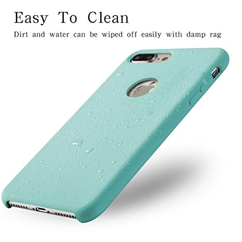 image for Yajuhoy iPhone 8 Plus Case, Liquid Silicone Gel Rubber Slim Fit Soft M