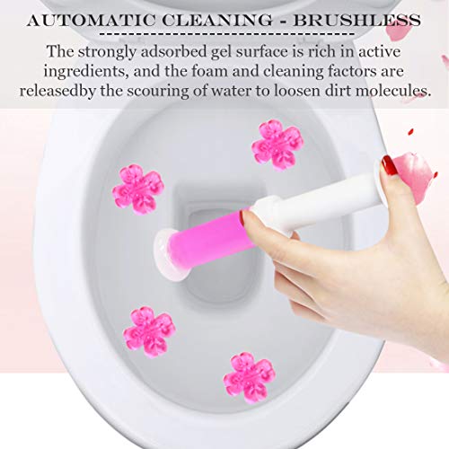 Ssup Clean Fresh Gel Toilet Cleaning Stamp, Roses and Oceans, Toilet