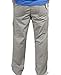 YangguTown Men's Cotton Lightweight Twill Relaxed Fit Full Elastic Waist Pant with Pockets