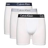 Calvin Klein Mens 3 Pack Logo Cotton Stretch Boxer