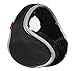 Mraw Unisex Water-proof Foldable/Adjustable Wrap around Earmuffs (Black)