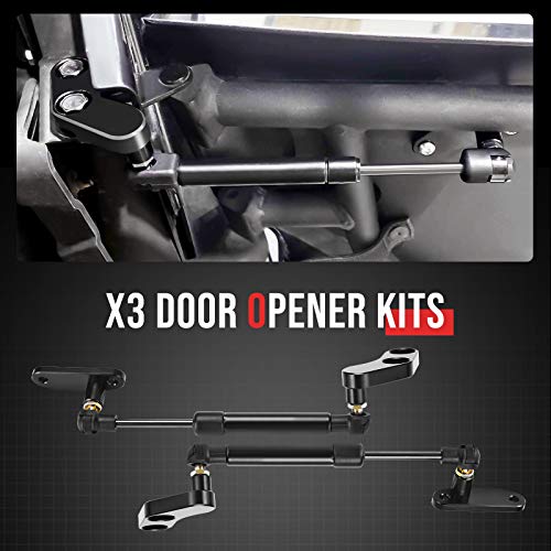 Kemimoto X3 Door Opener Kits Door Shocks Struts Compatible with 2017