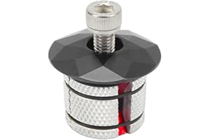 Bike Headset Expander Kit, Aluminum Alloy Compression Plug and Stem Top Cap Cover for Mountain Bike Road Bike Fork Steering T