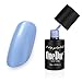 OneDor® One Step Gel Polish UV Led Cured Required Soak Off Nail Polish No Base or Top Coat Nail Need (34 - Light blue )