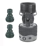 Gilmour 823724-1001 Hose End Quick Connector Set 29Q Teal/Black, Green
