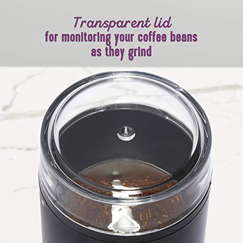 Mr. Coffee BVMC-BG57 Cup Coffee Simple Grind Kaffeemühle für 14 Tassen, Edelstahl, schwarz – Bild 7