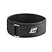 RitFit Weight Lifting Belt - Squat, Clean, Olympic Lifting - for Men and Women - 4 Inch Black- Firm & Comfortable Lumbar Support with Back Injury Protection