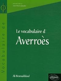 Le  vocabulaire de Averroès