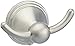 Amazon Basics Modern Bathroom Towel and Robe Hook, Satin Nickel