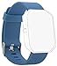 Fitbit Blaze Band, BeneStellar Silicone Replacement Large Small Band Bracelet Strap for Fitbit Blaze Smart Fitness Watch ( Without Frame) (Blue 1-Pack, Large(6.7