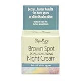 Reviva Labs -Brown Spot Skin Lightening Night Cream, 1.5 Oz