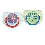 Philips AVENT BPA Free Fashion Pacifier, 6-18 Months, 2-Pack - Blue/Green