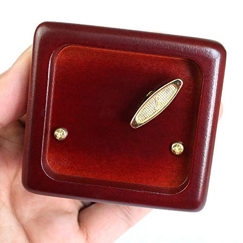 Music Box Vintage Wood Carved Mechanism Musical Box Wind Up Music Box Gift for Christmas,Birthday,Valentine's Day,Best Gift for Kids,Friends,Melody(Sailor Moon) - Thumbnail 5