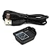 JahyShow Charger Compatible with Gear 2 Neo R381, Replacement Charging Cradle Dock Cable Cord Compatible for Samsung Gear 2 Neo R381 Smart Watch Black