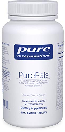 Pure Encapsulations - PurePals - Hypoallergenic Multivitamin/Mineral Formula for Cognitive Function, Mood and Immune Support* - 90 Chewable Capsules