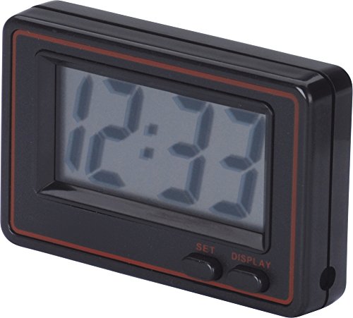 HR-imotion 10310801 Quartz Clock for Indoor Areas, Black