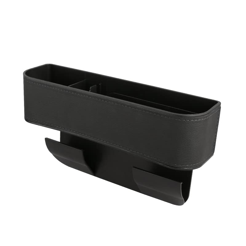 Photo 1 of JEYODA Car Seat Gap Filler Organizer, Car Organizer Front Seat, Pack Auto Console Side Storage Box with Cup Holders?Car Organizers and Storage for Holding Phone, Sunglasses, Wallet 1PC (black)