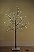 Rainleaf 4Ft LED Snow Tree, 48 LEDs, Perfect for Christmas, Holiday, Home, Party, Wedding, Indoor Decoration, Flexible Branches for DIY Shapes, Warm White Light