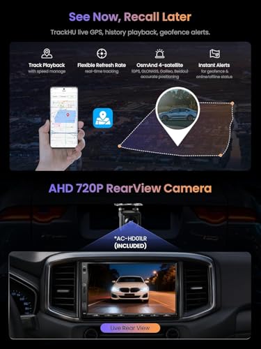 ATOTO A6 Pro A6Y2721PRB 2 DIN Android Car Navigation Stereo 2X Bluetooth with aptX Fast Phone Charging / Ultra Preamp - In Dash Entertainment Multimedia Radio, WiFi, Support 256G SD