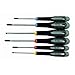 BAHCO BE-9886 6 Piece Ergo Mixed Slotted PoziDriv Phillips Screwdriver Set