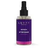 Luxxx Beauty Refresh After Shave Skin Soothing Mist for Women - Post Shave Skin Irritation Protection & Prevention System 4 Fl Oz
