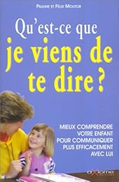 Qu'est-ce que je viens de te dire ?